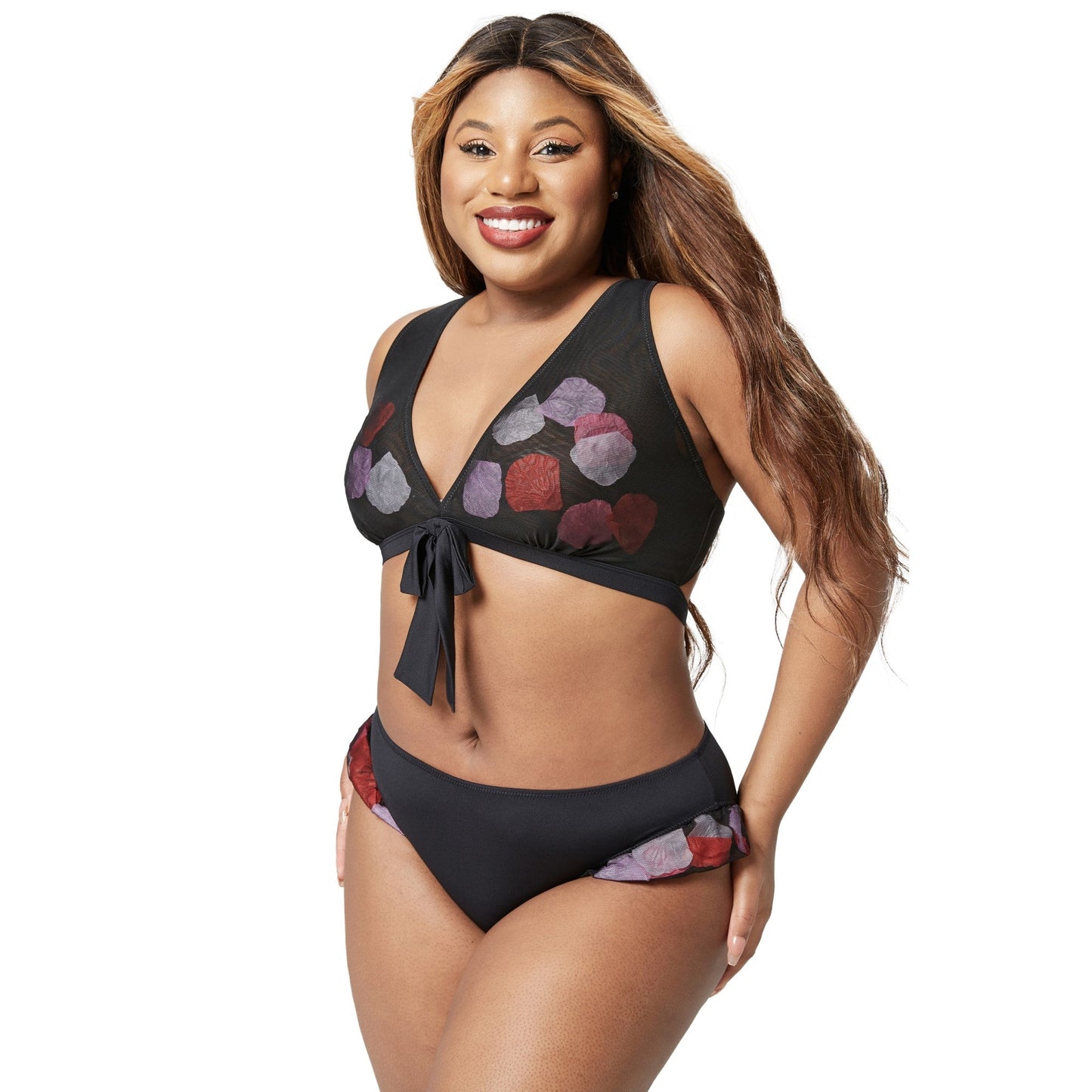 YOLANDA Rose Chic Brief Panties