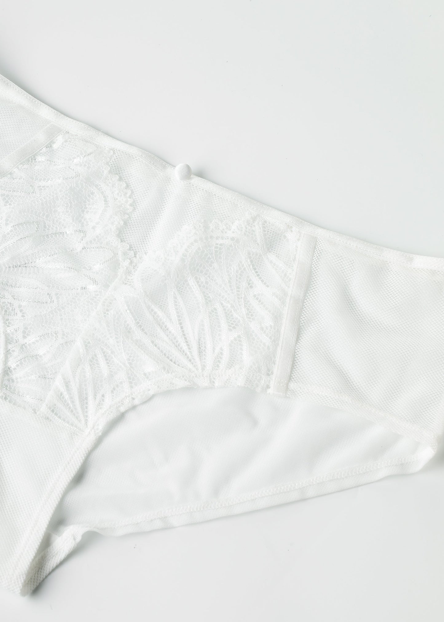 ABIGAIL Leaf-Pattern Lace Boyshorts