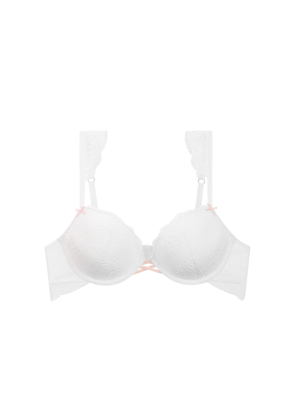 ARIA Push-Up Lace Underwired Demi Bra