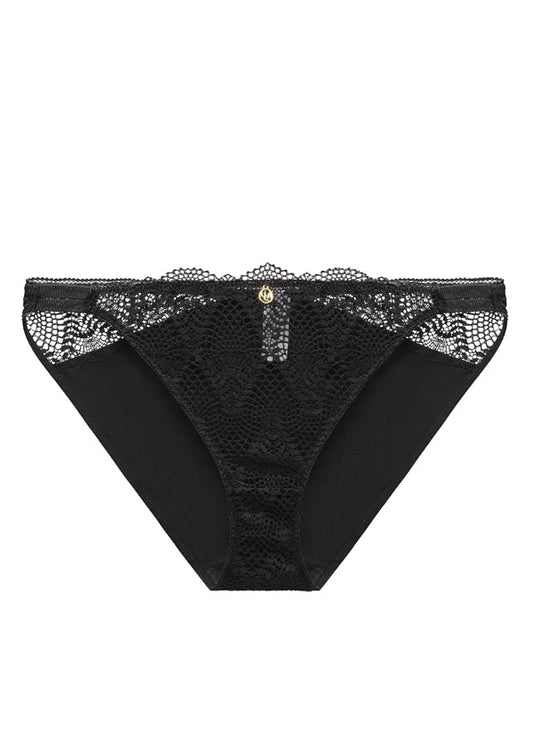 XABELLE Plus Sexy Black Lace Hipster Panties