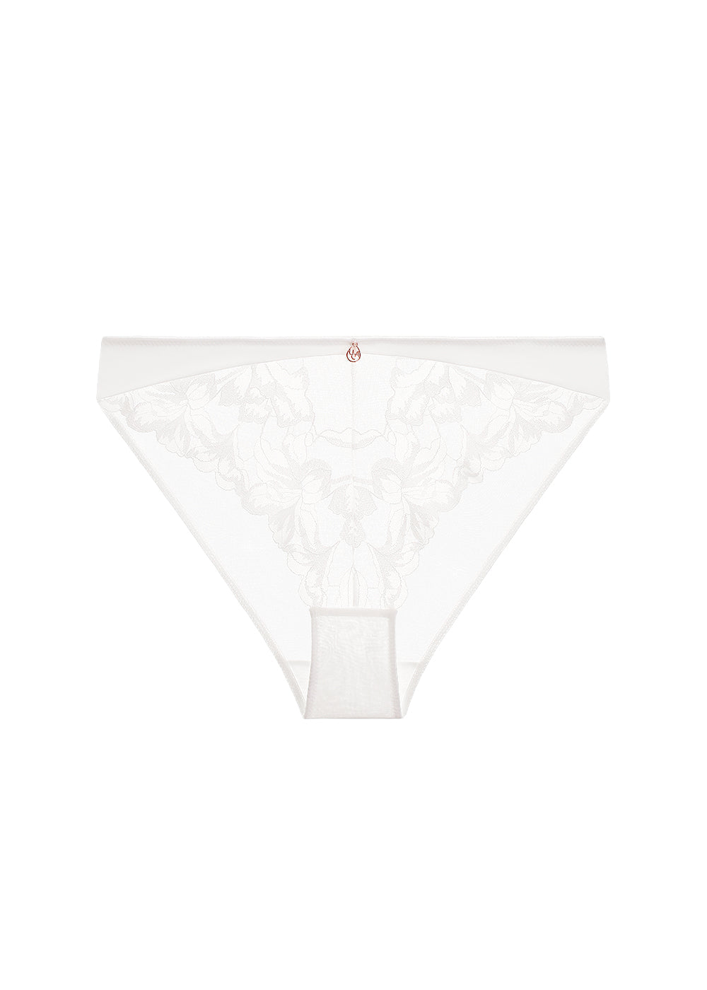 ZILLAH Sexy White Lace Brief Panties